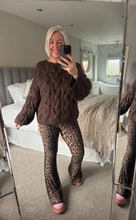 Load image into Gallery viewer, The supersoft high waisted animal print flares
