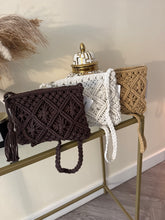 Load image into Gallery viewer, The Bora Bora crochet shoulder bag
