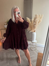 Load image into Gallery viewer, The cord smock dress
