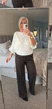 Load image into Gallery viewer, The Molly frill sleeve knits
