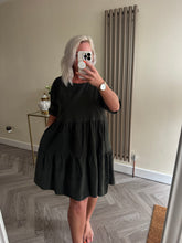Load image into Gallery viewer, The tiered cord smock dress with pockets
