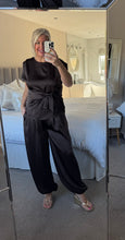 Load image into Gallery viewer, The palma satin trouser suit
