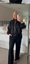 Load image into Gallery viewer, The tie waist pin tuck jogger
