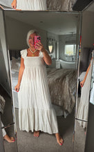Load image into Gallery viewer, The saints frill sleeve maxi dress
