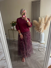 Load image into Gallery viewer, The animal print tulle skirt

