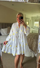 Load image into Gallery viewer, The daisy cotton smock dress
