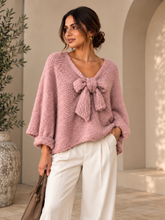 Load image into Gallery viewer, The Bonnie bow detail knit
