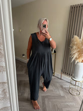 Load image into Gallery viewer, SALE The jersey harem jumpsuit with pockets (No return on sale items)
