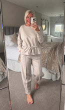 Load image into Gallery viewer, The sports luxe tie waist jersey tracksuit
