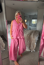 Load image into Gallery viewer, The Georgie gingham trouser suit
