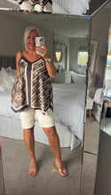 Load image into Gallery viewer, The satin strappy baroque vest top
