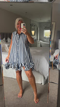Load image into Gallery viewer, The Zeta Otto striped frill dress

