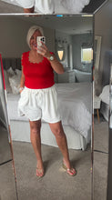 Load image into Gallery viewer, The Red zig zag knitted vest top
