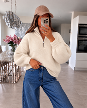 Load image into Gallery viewer, The maggie zip jumper
