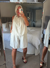 Load image into Gallery viewer, The Ibiza boho beaded shorts set with separate belt
