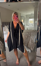 Load image into Gallery viewer, The Ibiza tie front beach cover up
