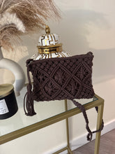 Load image into Gallery viewer, The Bora Bora crochet shoulder bag
