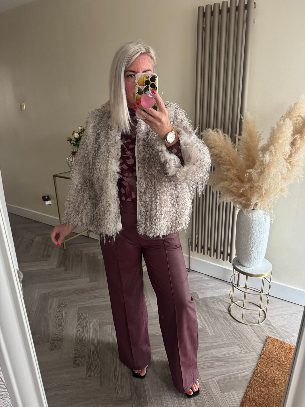 The Lola faux fur jacket