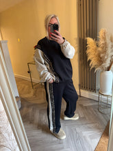 Load image into Gallery viewer, The Luxe jersey animal stripe seam tracksuit
