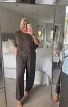 Load image into Gallery viewer, The saints puff hem t shirt ribbed tracksuit
