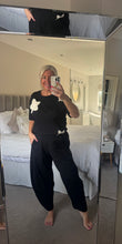 Load image into Gallery viewer, The Crochet flower t shirt
