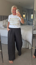 Load image into Gallery viewer, The gold button military t shirt
