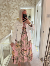 Load image into Gallery viewer, The botanical shirred dress
