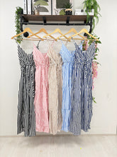 Load image into Gallery viewer, The ibiza striped strappy dress
