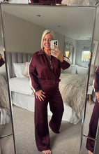Load image into Gallery viewer, The sports luxe zip through jacket tracksuit
