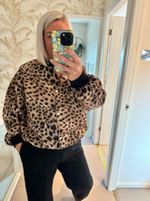 Load image into Gallery viewer, The animal print bomber jacket
