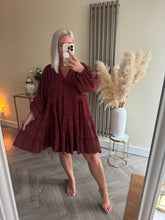 Load image into Gallery viewer, The cord smock dress
