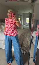 Load image into Gallery viewer, The Amalfi shirred frill top
