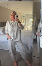 Load image into Gallery viewer, The Palma star stud jersey suit
