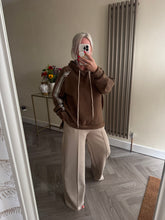 Load image into Gallery viewer, The Luxe jersey striped seam tracksuit
