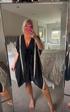 Load image into Gallery viewer, The Ibiza tie front beach cover up
