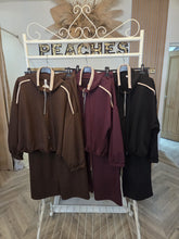 Load image into Gallery viewer, The sports luxe jersey zip tracksuit
