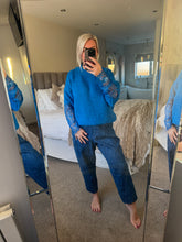 Load image into Gallery viewer, The lace sleeve knit
