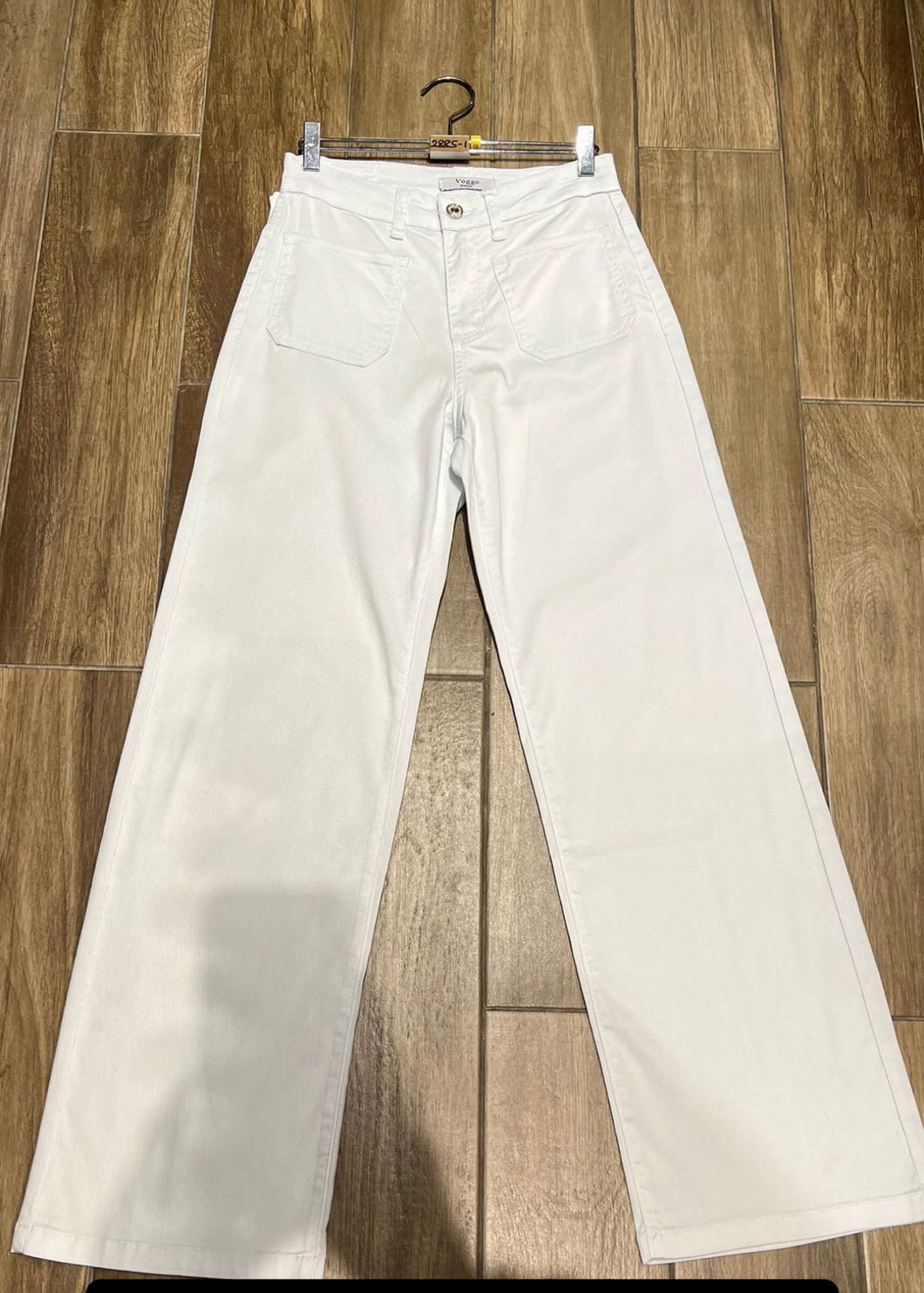 SALE The double pocket jeans in white (No exchange or return)