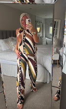 Load image into Gallery viewer, The Palma slinky abstract trouser suit
