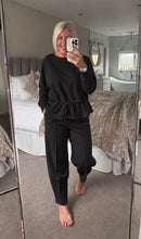 Load image into Gallery viewer, The sports luxe tie waist jersey tracksuit
