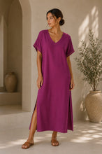 Load image into Gallery viewer, The Saints stud jersey t shirt dress
