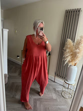 Load image into Gallery viewer, SALE The jersey harem jumpsuit with pockets (No return on sale items)
