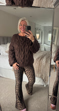 Load image into Gallery viewer, The supersoft high waisted animal print flares
