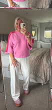 Load image into Gallery viewer, The molly striped sleeve knit
