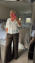 Load image into Gallery viewer, The Ibiza crochet button through jacket/top
