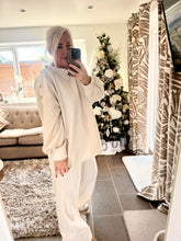 Load image into Gallery viewer, The Libby gold button trouser suit with pockets
