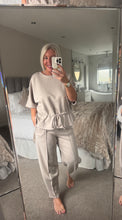 Load image into Gallery viewer, The sports luxe tie waist tracksuit
