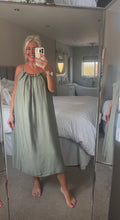 Load image into Gallery viewer, The Bora Bora Strappy pebble dress

