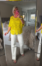 Load image into Gallery viewer, The Bora Bora crochet top with separate vest
