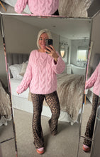 Load image into Gallery viewer, The supersoft high waisted animal print flares
